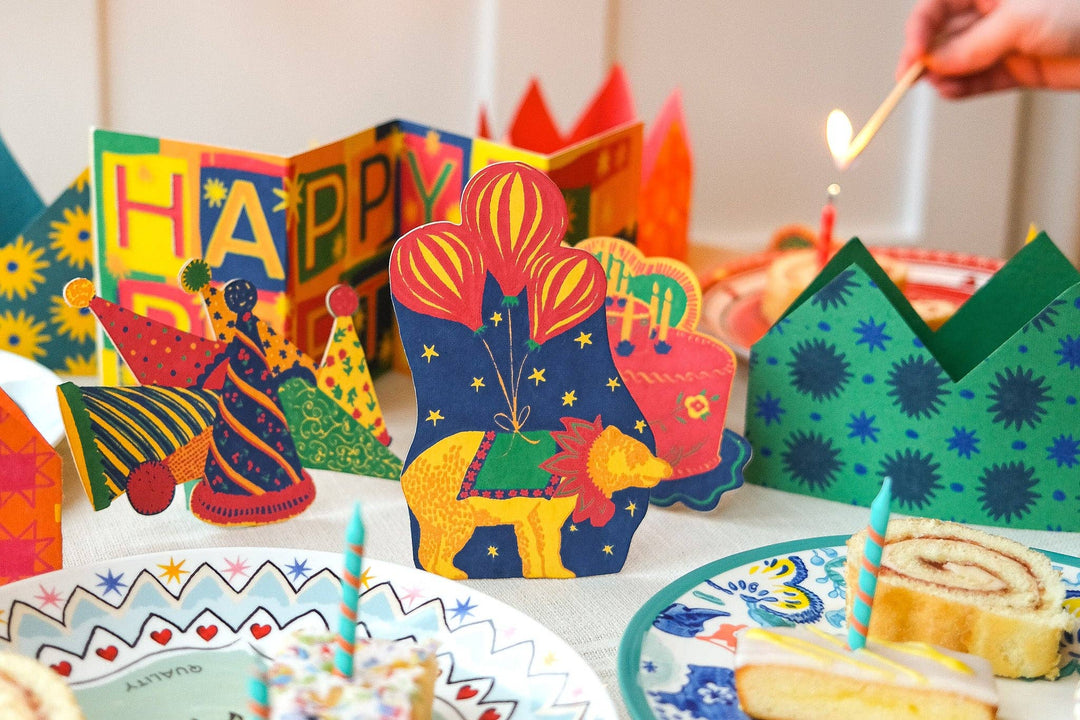UK/EU: Party Bear Greeting Card