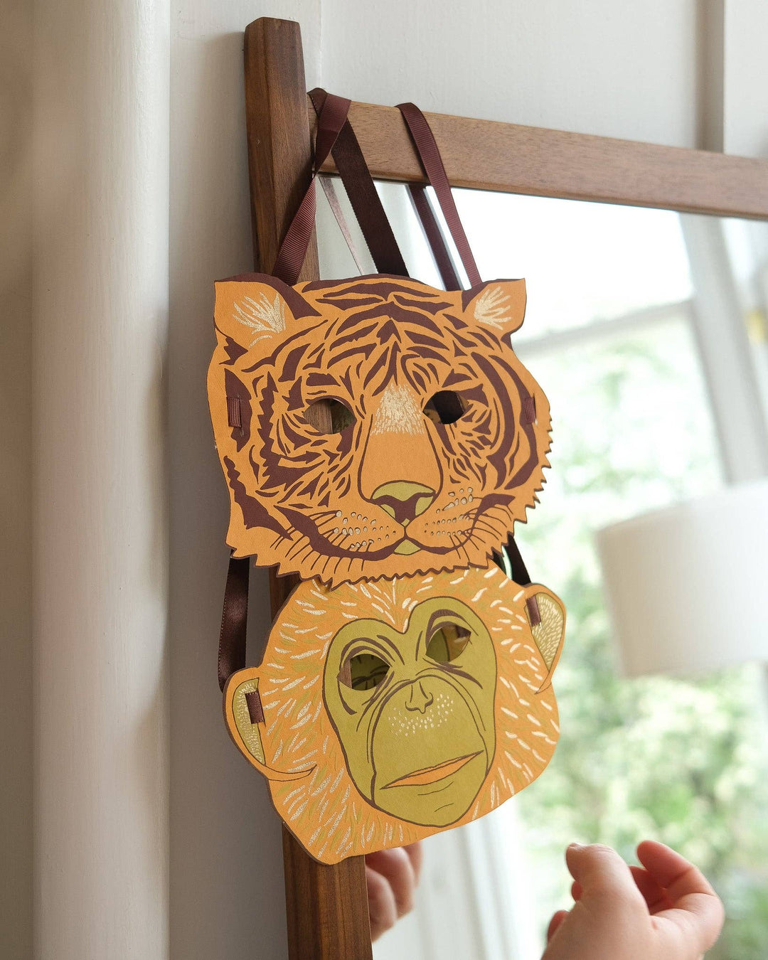 UK/EU: Tiger Mask Greeting Card