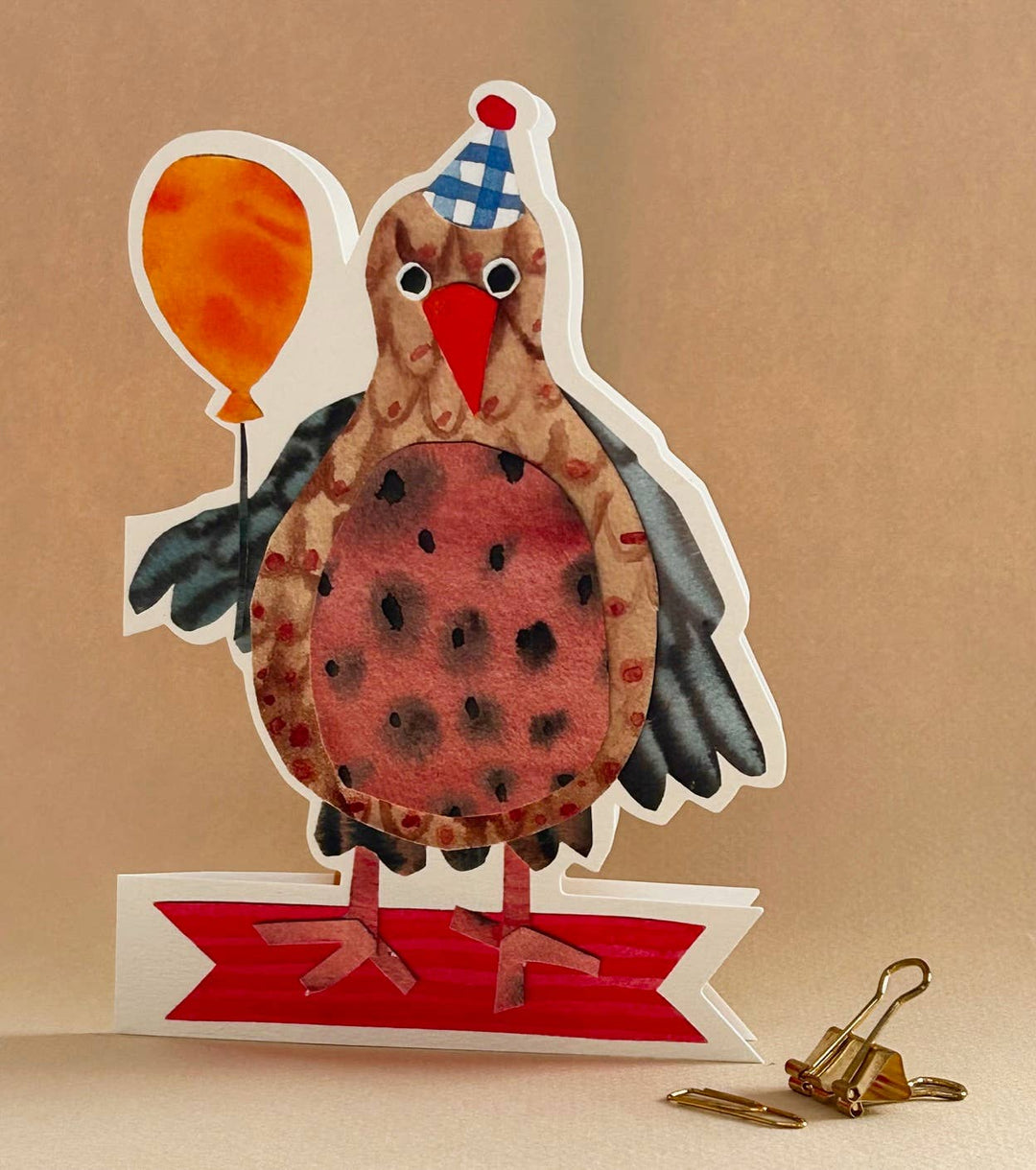 FP3592 Little Birdie Cut out Card