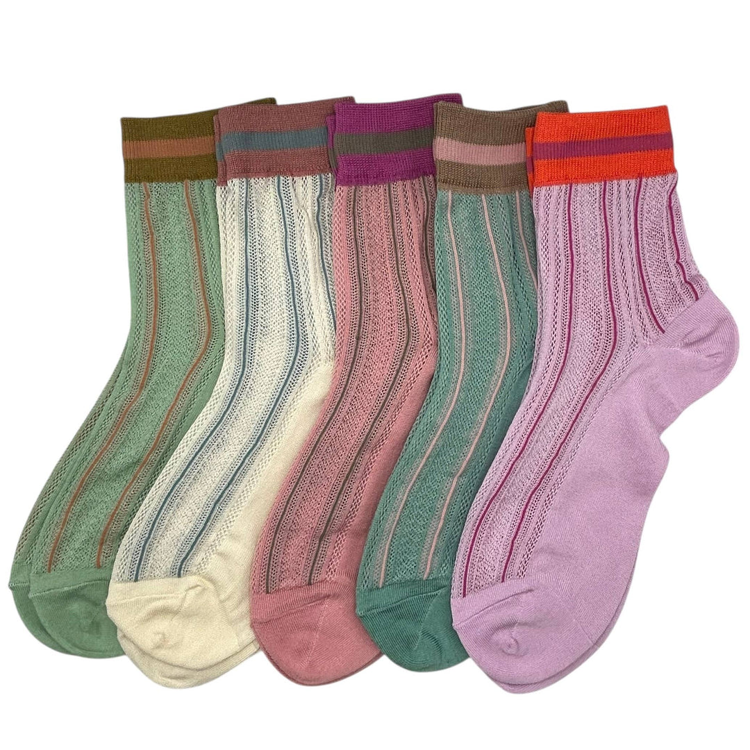 Capri single socks : Pink