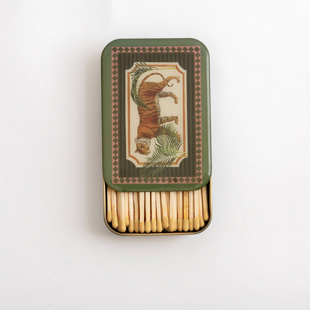 Matches in Tin - Tiger