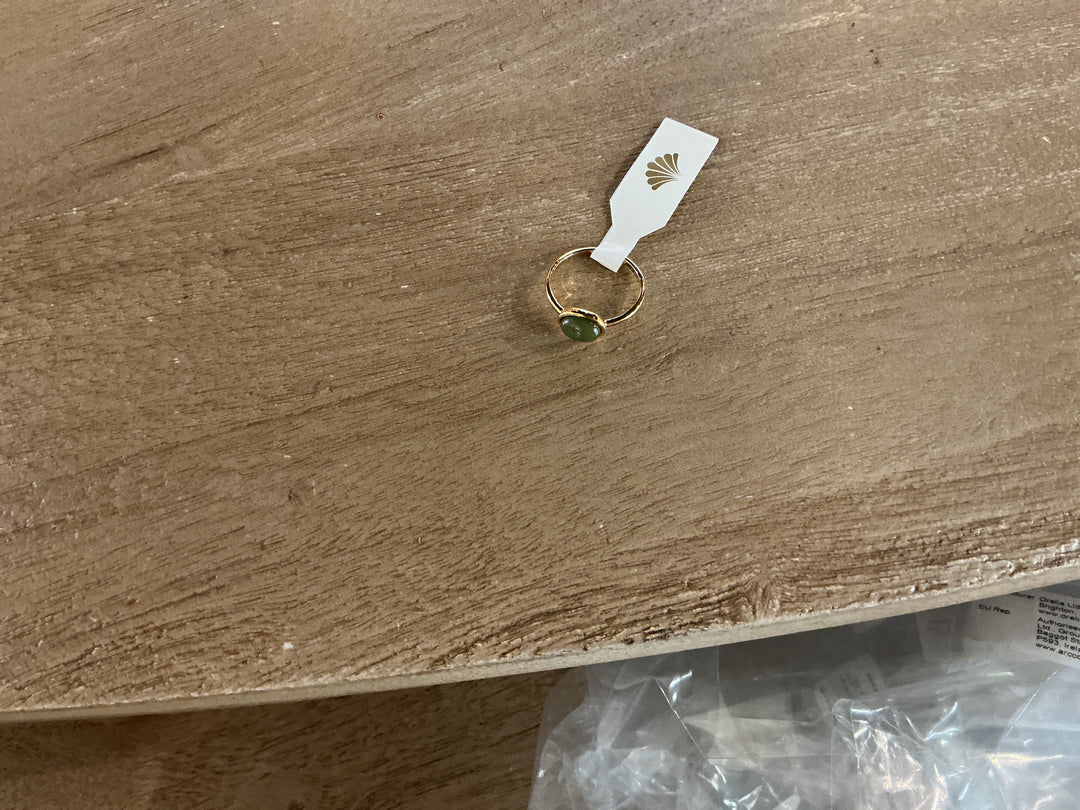 SP Fine Green Jade Ring