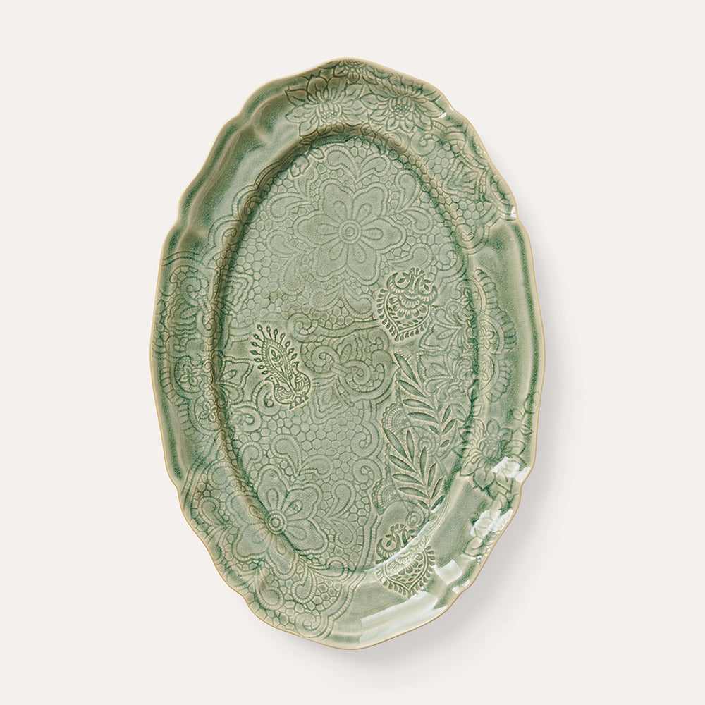 Large Oval - Antique