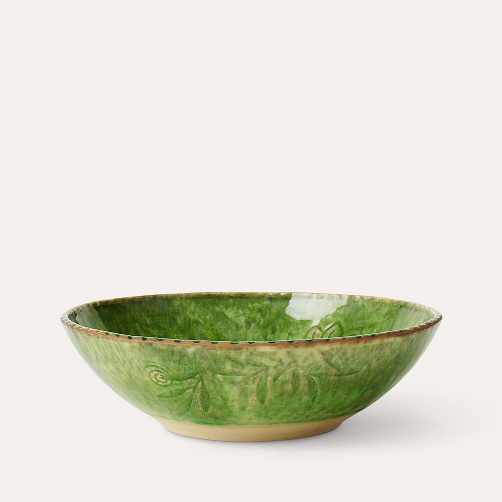 Deep Dinner plate  Seaweed