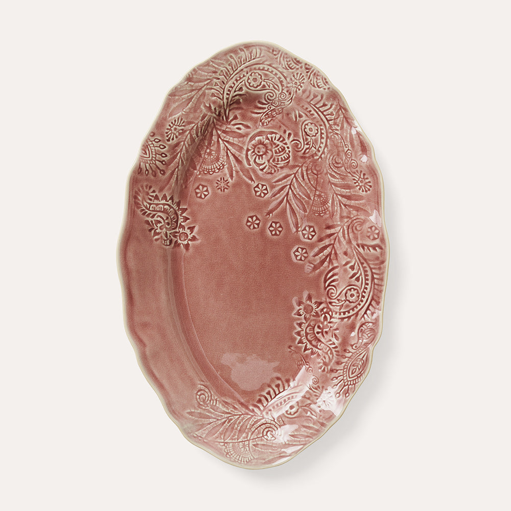 Small Oval Old Rose