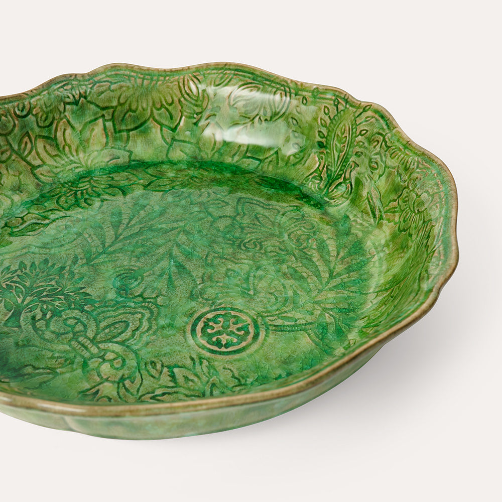 Pie Dish  -  Seaweed