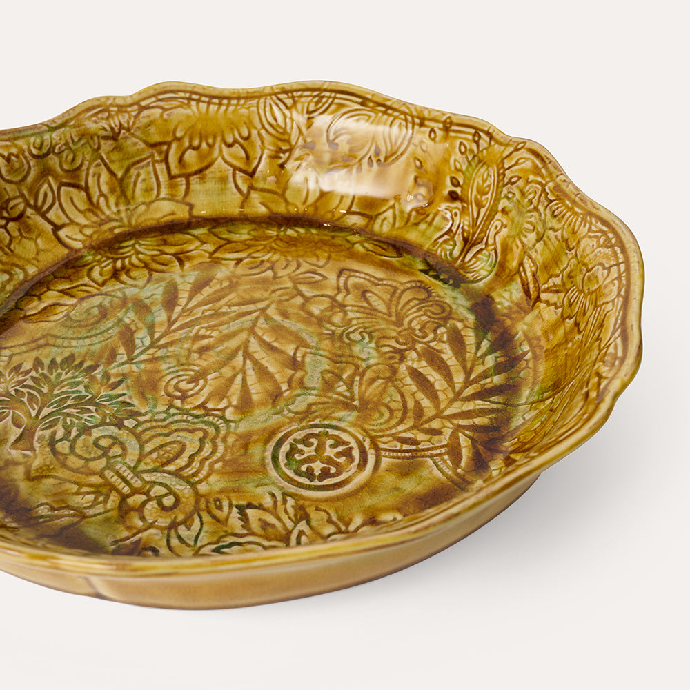 Pie Dish - Pineapple