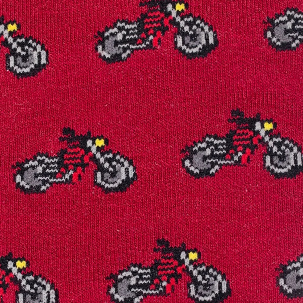 Motor Bike Bamboo Socks