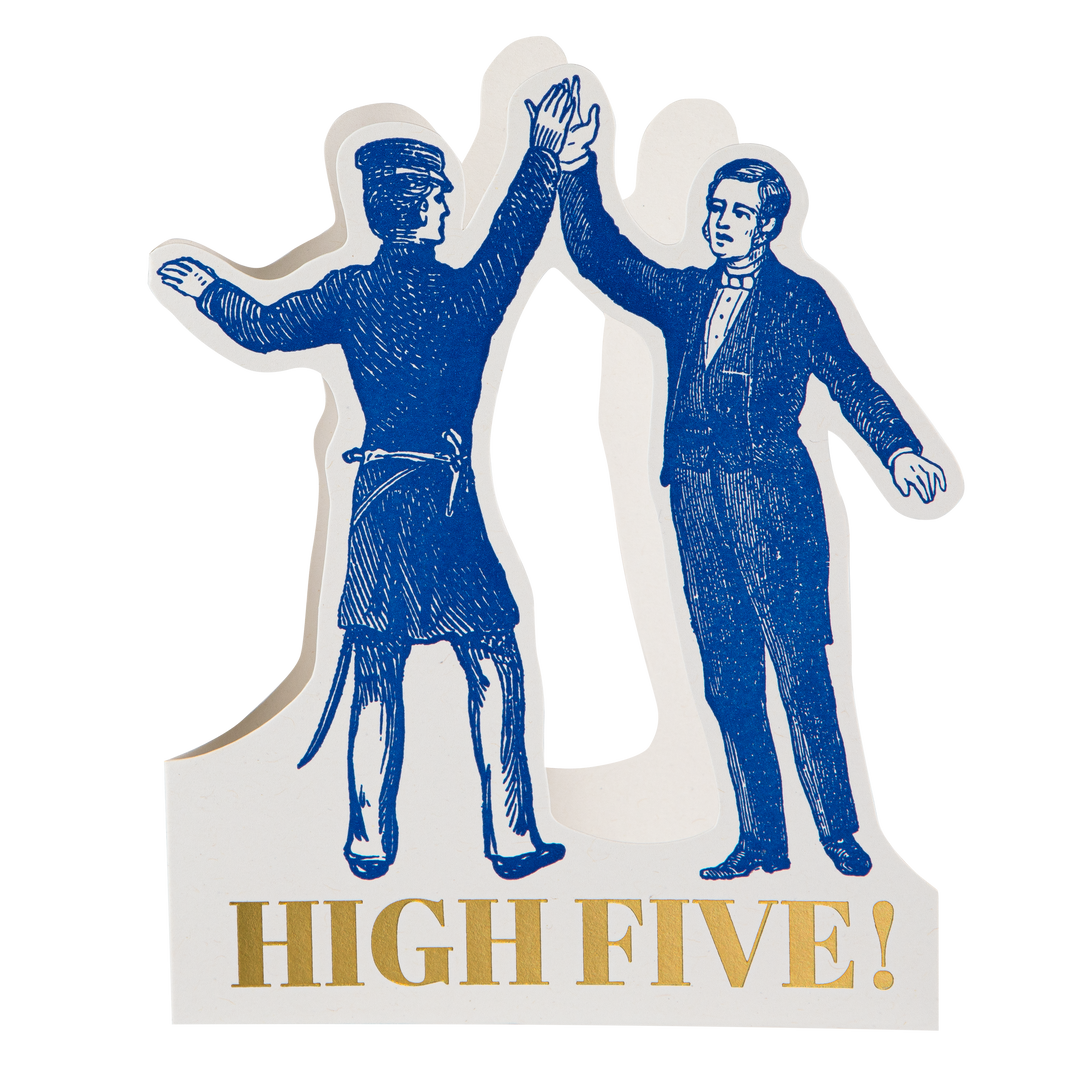High Five | Cut-Out - Greeting Card