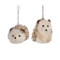 Bristle Dec 9cm - Gold Hedgehog, 2as