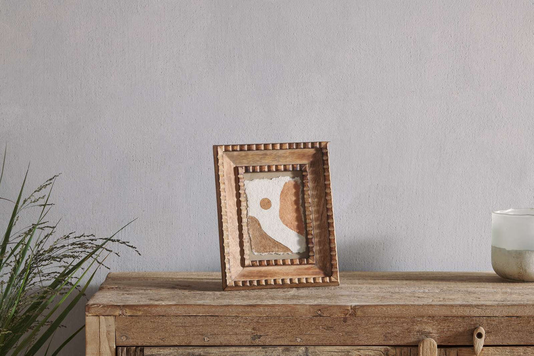 Hansika Mango Wood Frame - Natural 5 x 7