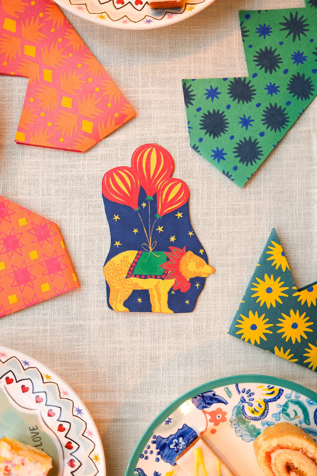 UK/EU: Party Bear Greeting Card