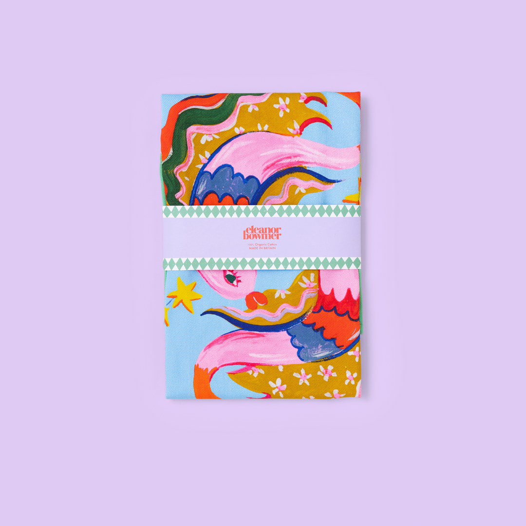 Pisces Zodiac Tea Towel