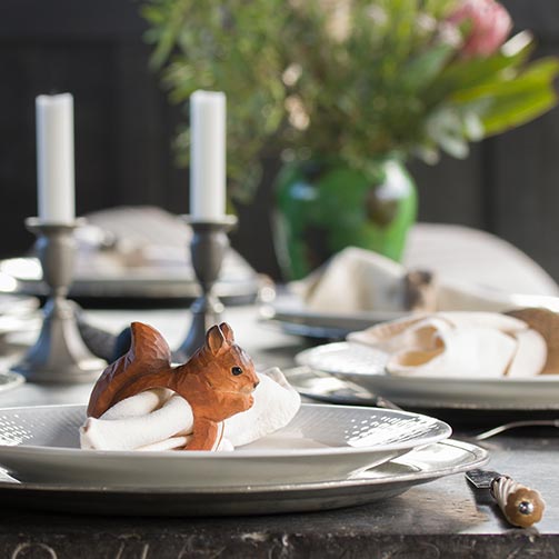 Napkin Ring Squirrel
