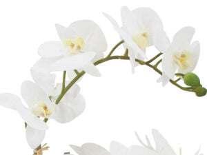 Real Touch Orchid in Grey Pot 23"