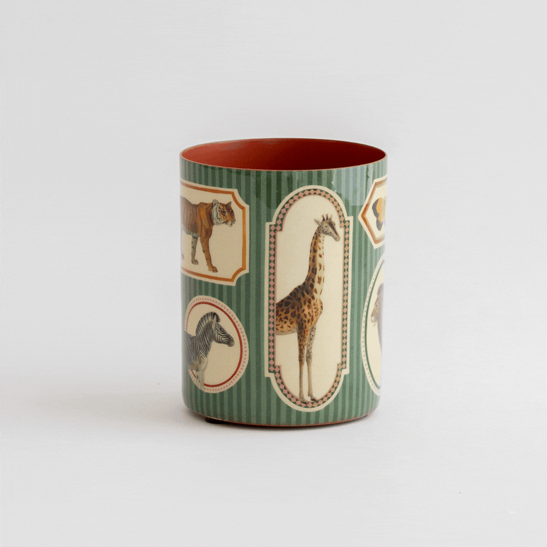 Enamel Everything Pot - Animal Kingdom