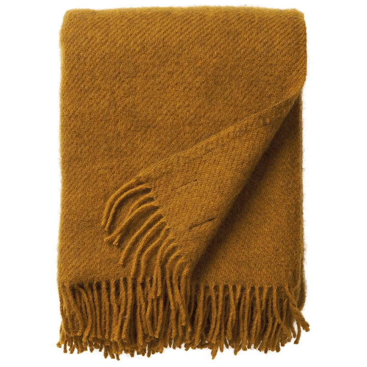 Gotland Caramel Brushed Gotland & Lambswool Throw