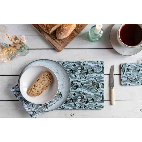 SWALLOW AND SEA PLACEMATS