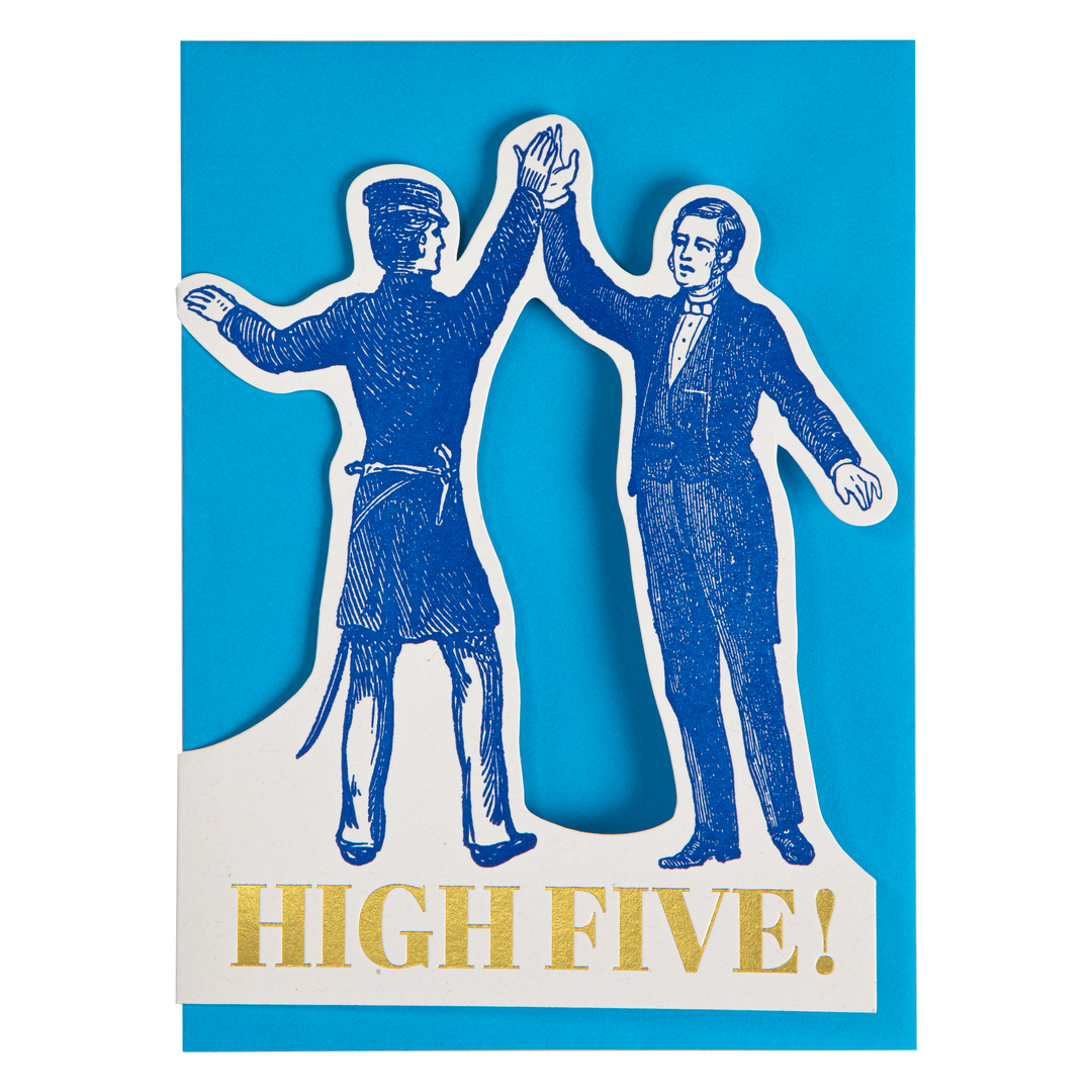 High Five | Cut-Out - Greeting Card