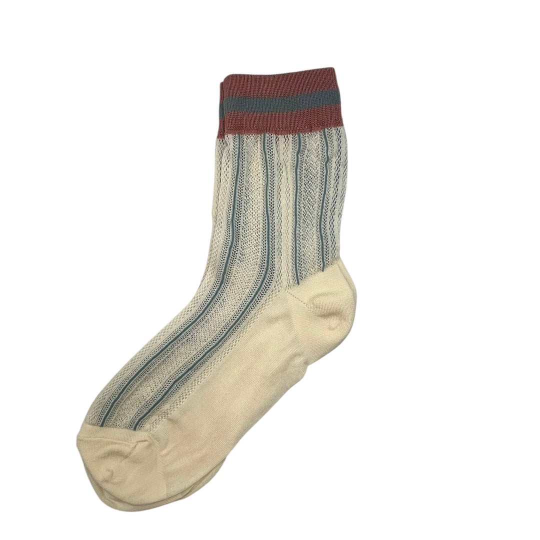 Capri single socks : Cream