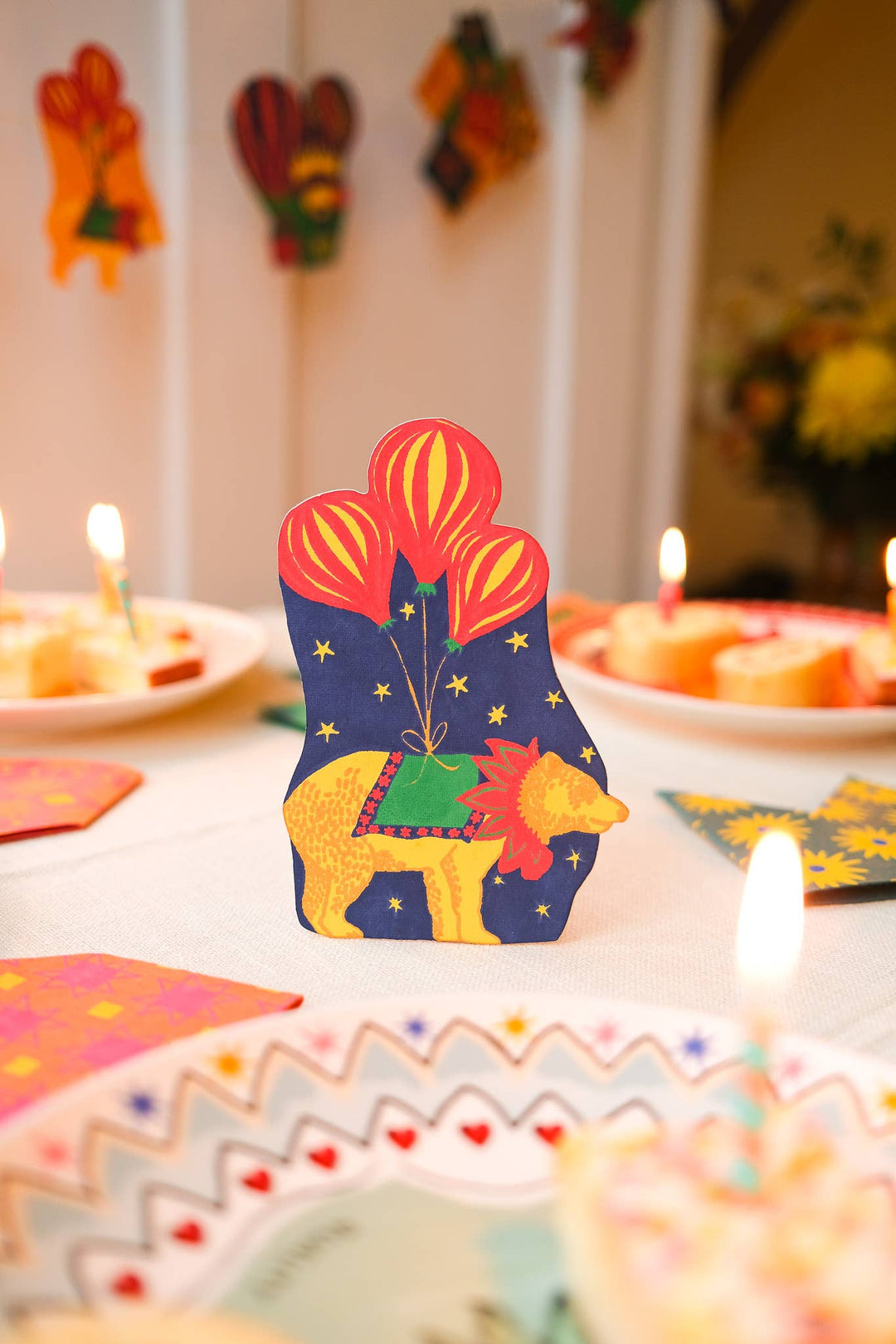 UK/EU: Party Bear Greeting Card