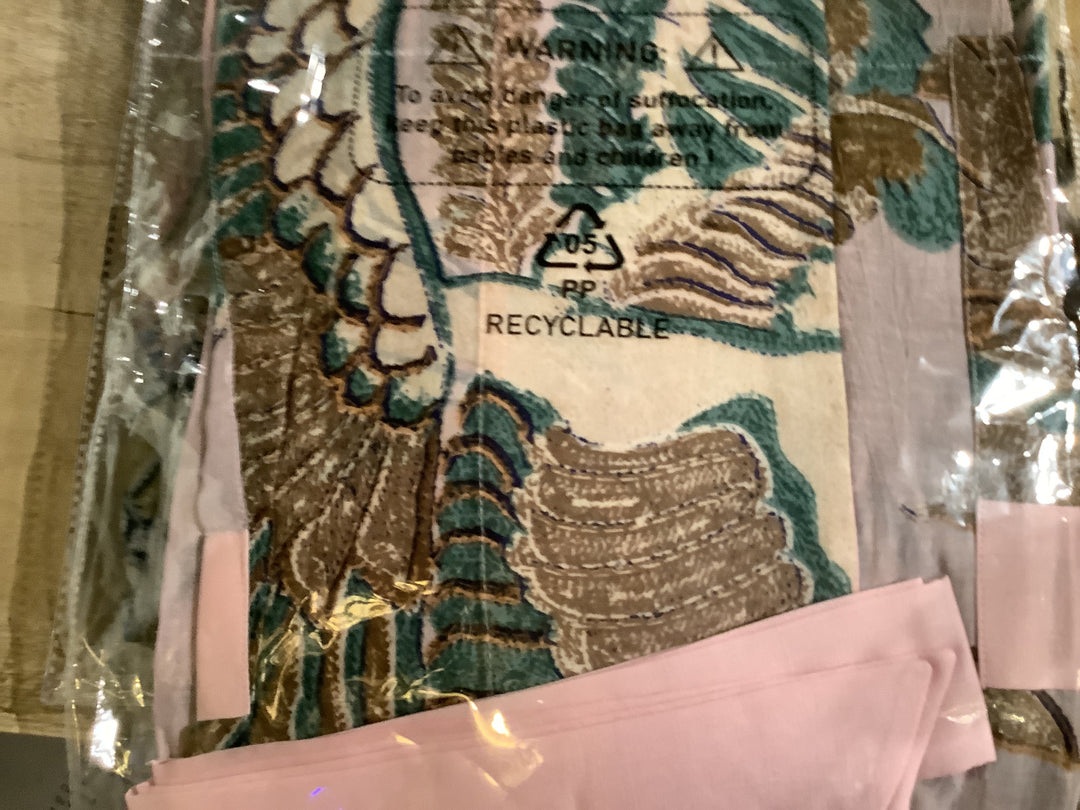 Crane Plaster Pink Gown