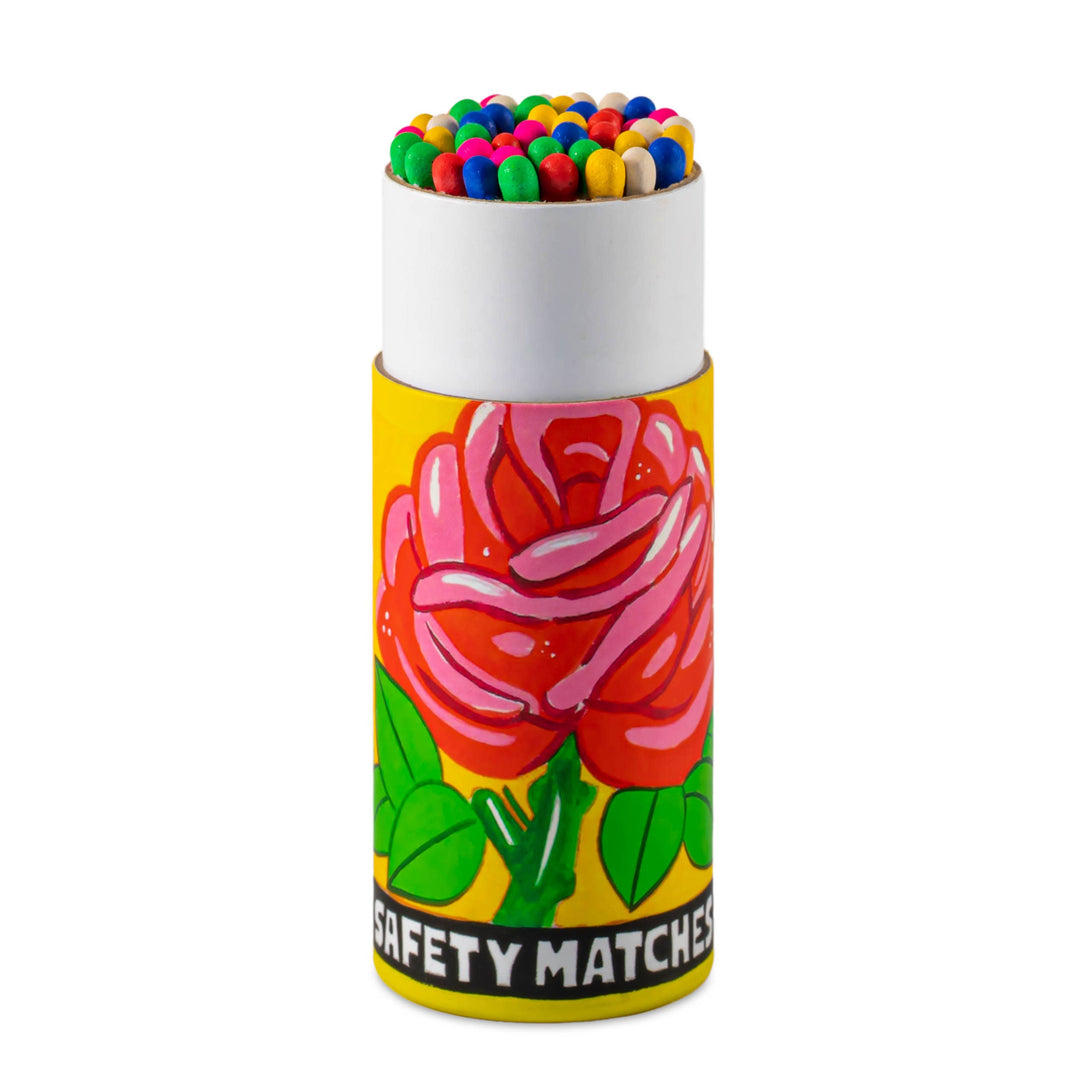 The Rose  | Small Cylinders - Safety Matches