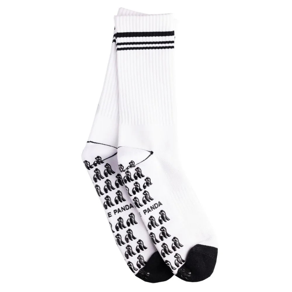 White Performance Grip Socks