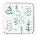 Xmas Trees Cork Base Place Mat, Pack/4