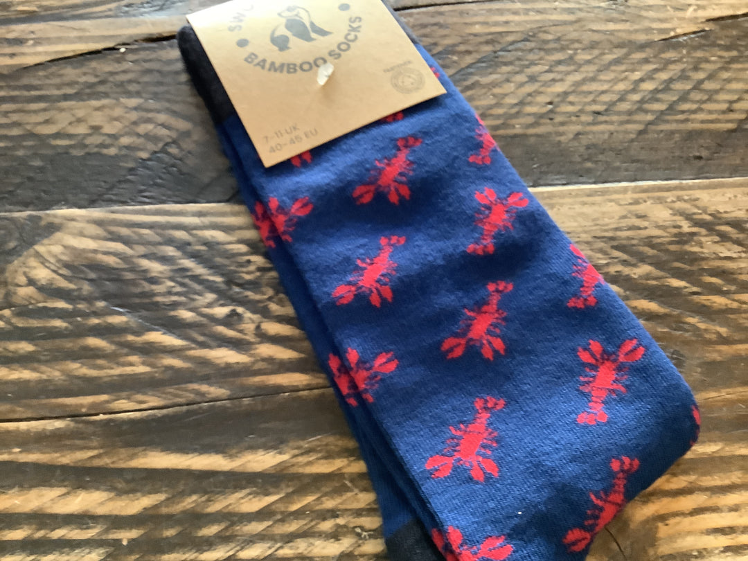 Lobster Bamboo Socks