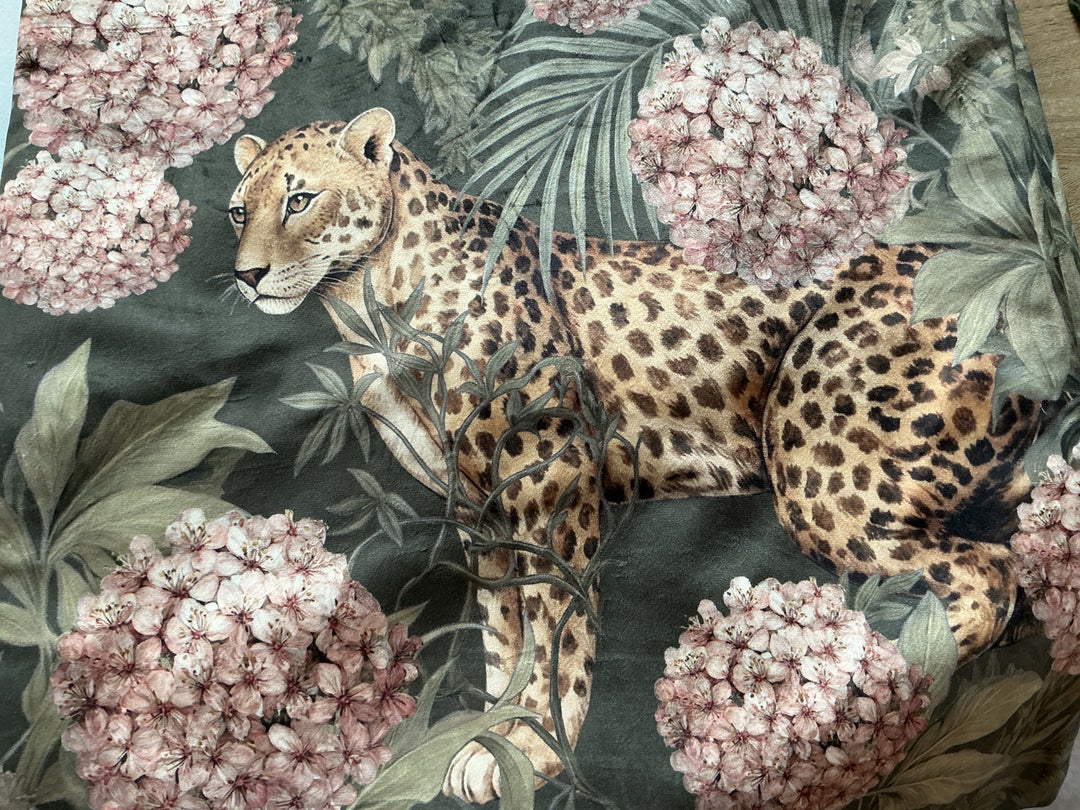 Floral Leopard