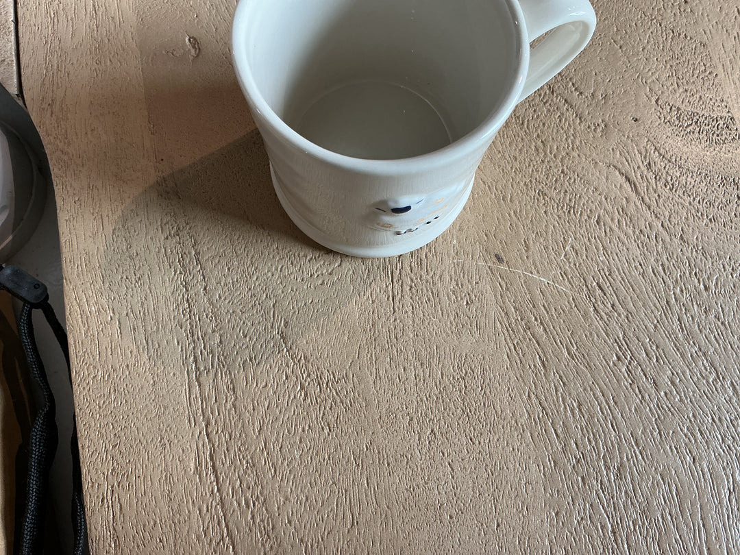 Stoneware Mini Mug - Lamb,  (LxWxD) 7x10x7cm