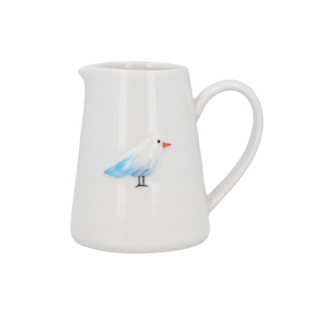 Seagull Stoneware Mini Jug,  (LxWxD) 8x7x6cm