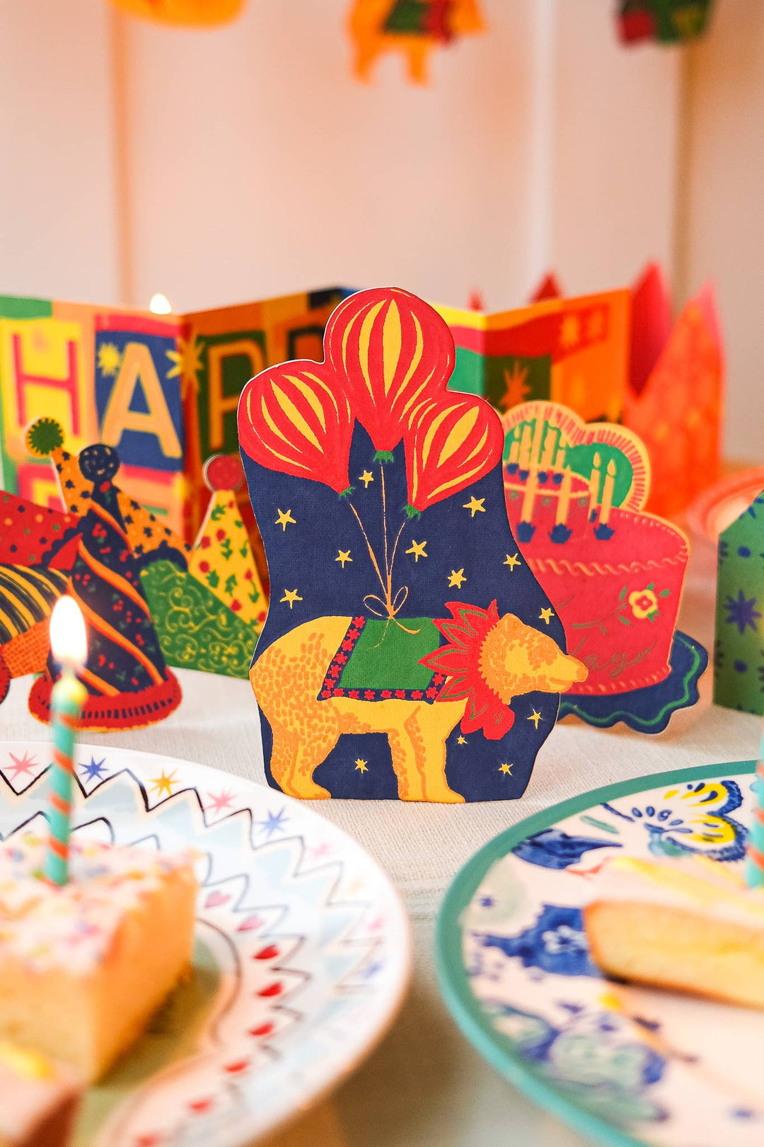 UK/EU: Party Bear Greeting Card