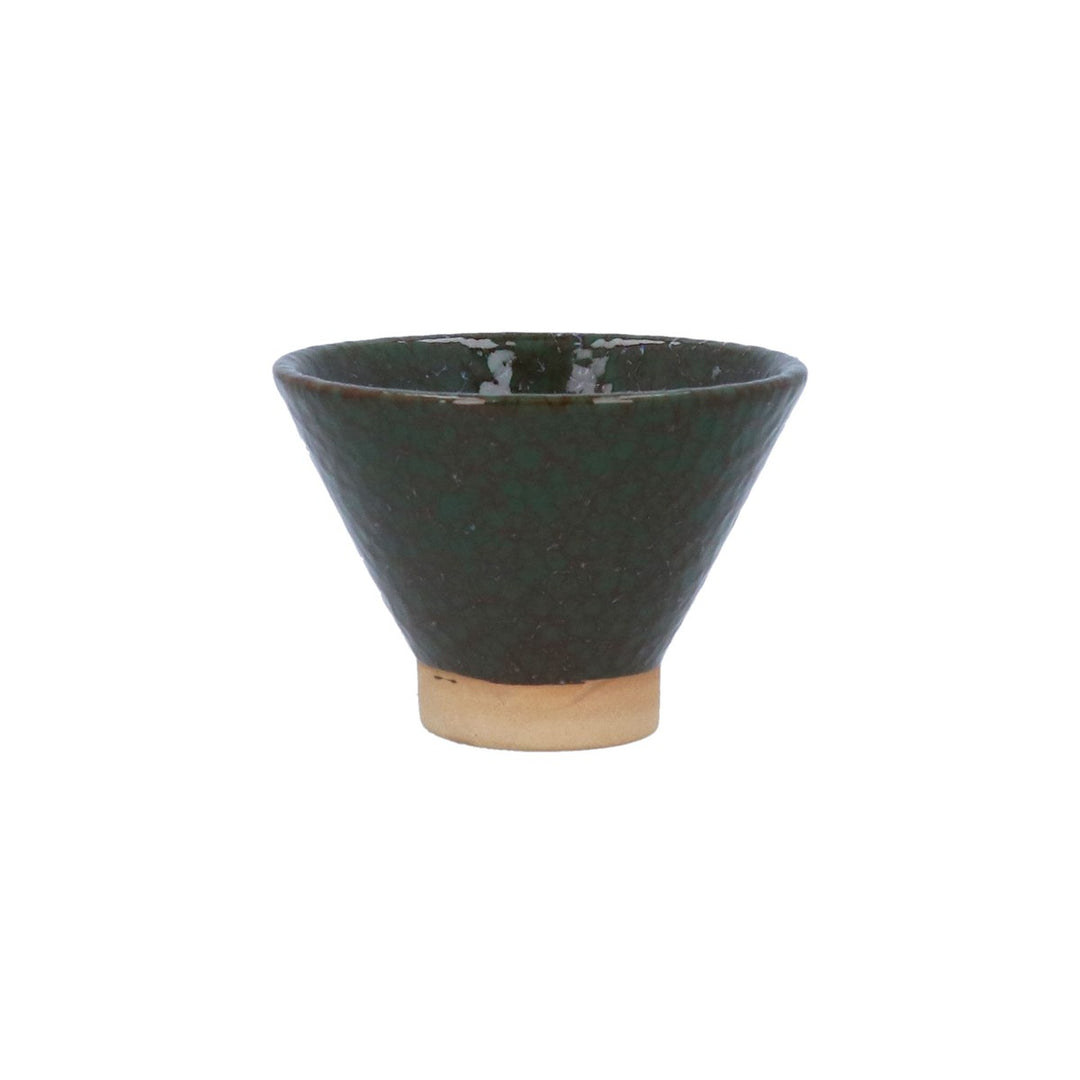 Dark Green Speckle Stoneware Mini Bowl