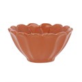 Stoneware Mini Bowl 9.1cm - Orange Fluted