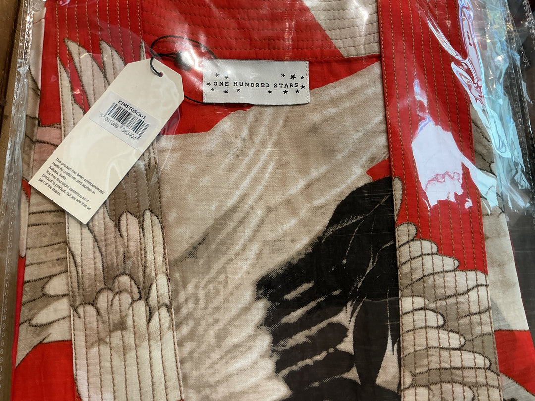 Stork Scarlet Kimono