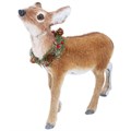 Natural Fawn w Wreath Orn