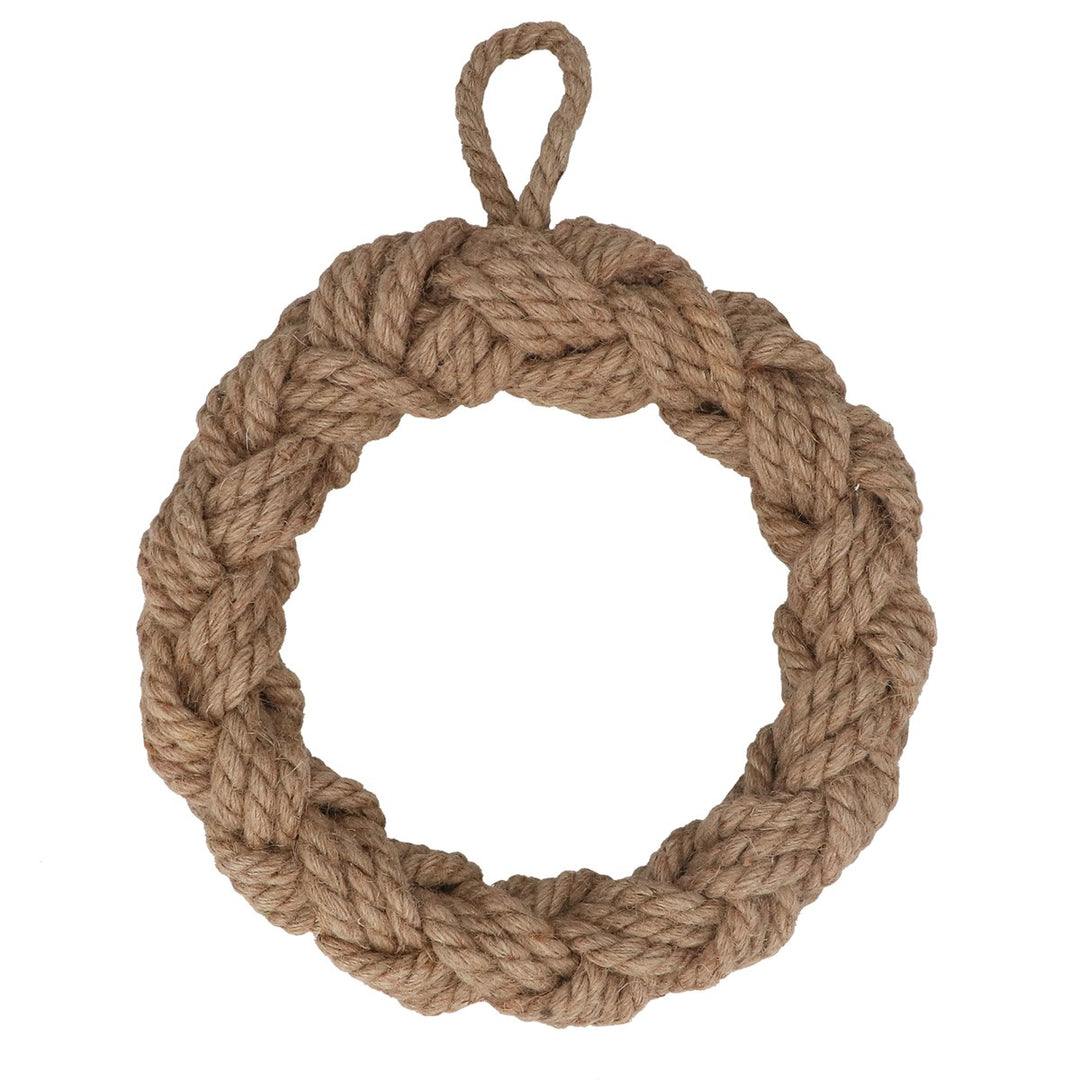 Rope Woven Wreath,  (LxWxD) 41x31x6cm