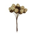 Pick 11cm - Gold Raspberry Bunch