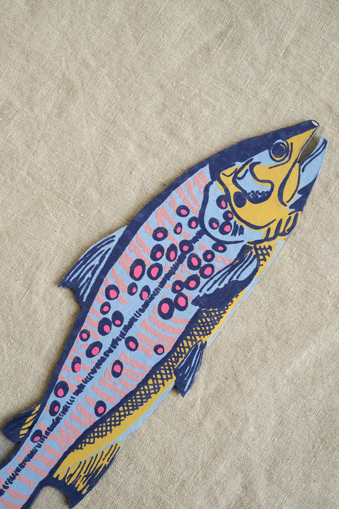 UK/EU: Trout Greeting Card : C5