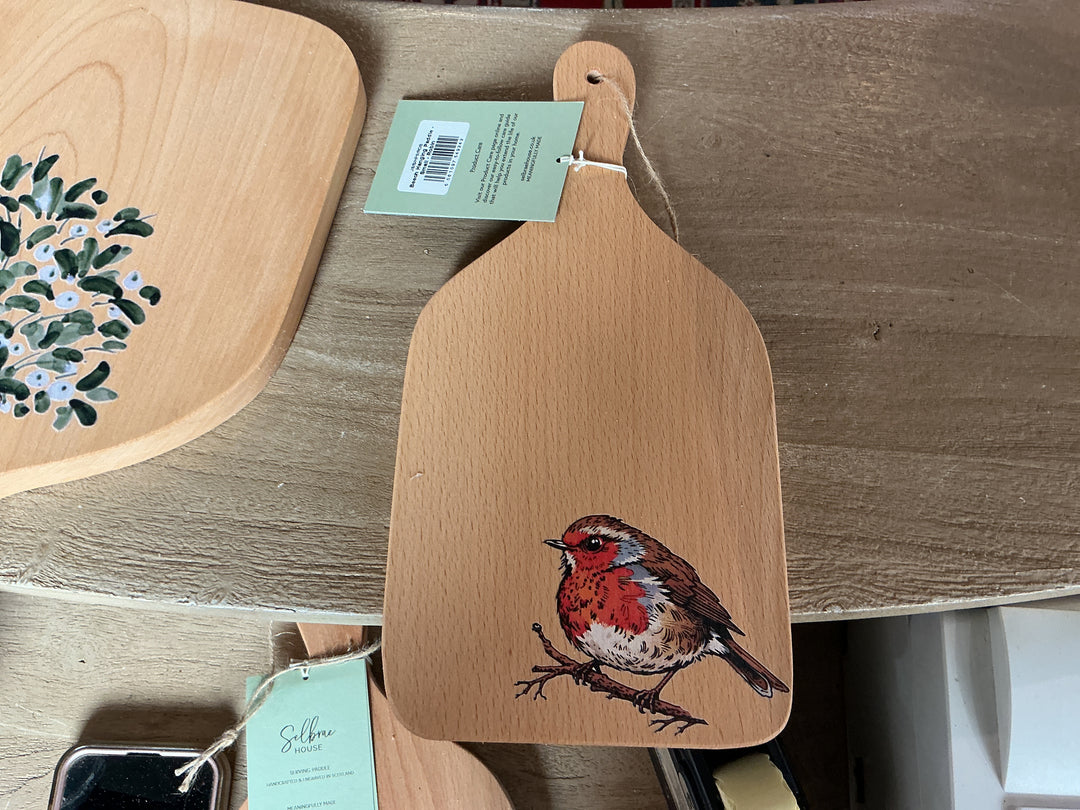 Small Hanging Paddle-Beech - Robin