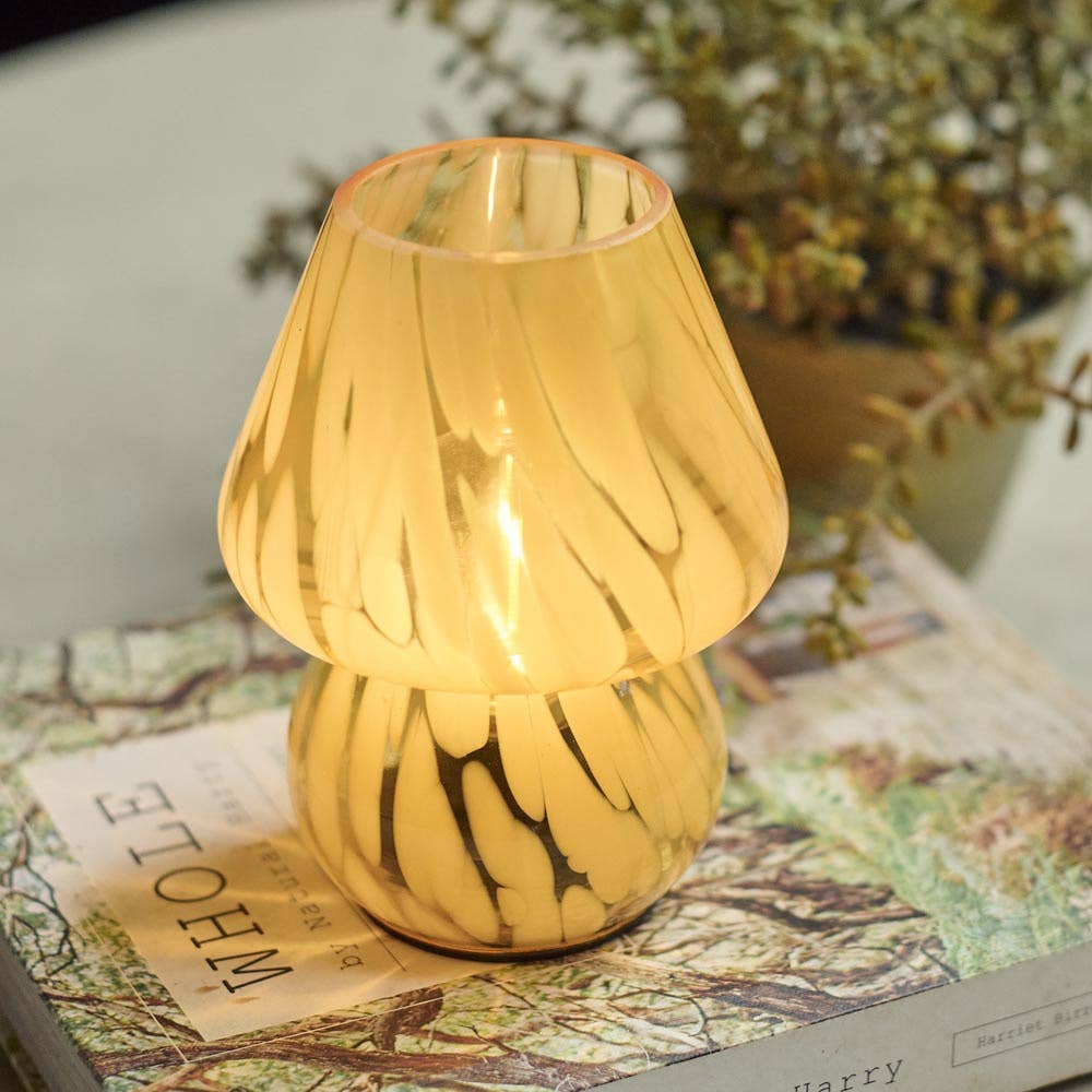 CADY PORTABLE TABLE LAMP, LEMON