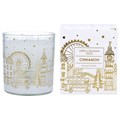 Gold London Scene Scented Boxed Candle, Lge