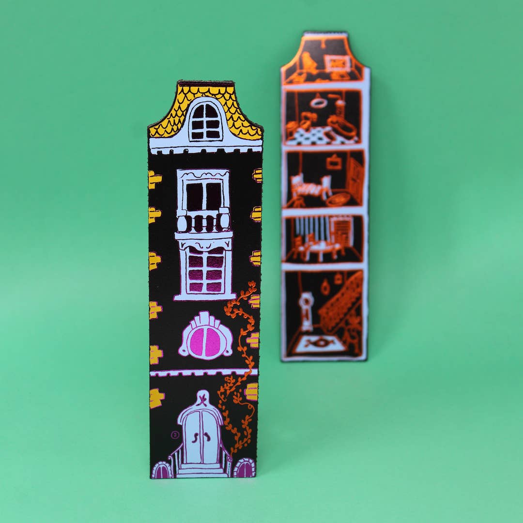 Dolls House Bookmark: Cream
