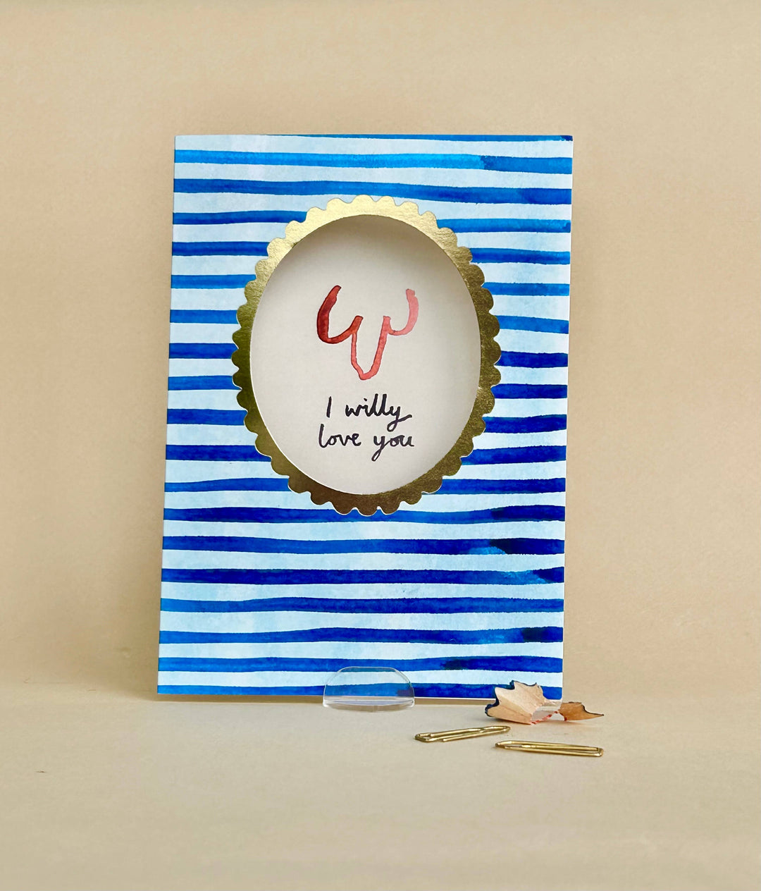 ' I Love You' Greetings Card FP3612