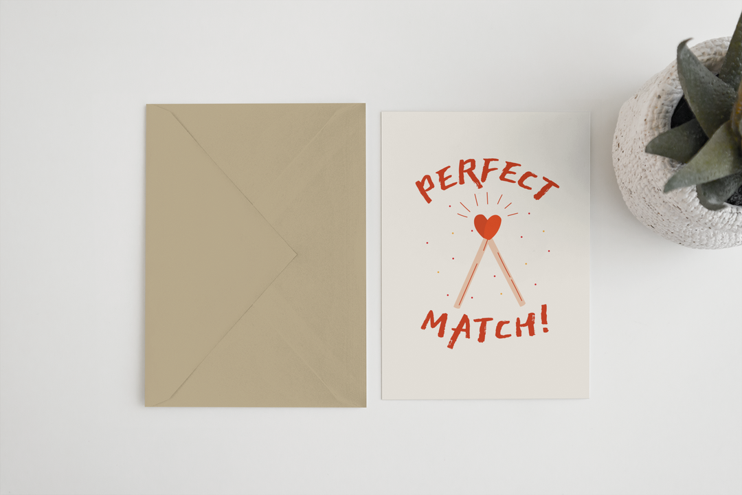 Perfect Match A6/5x7 card: Card Clasp (Plastic Free) / 5x7