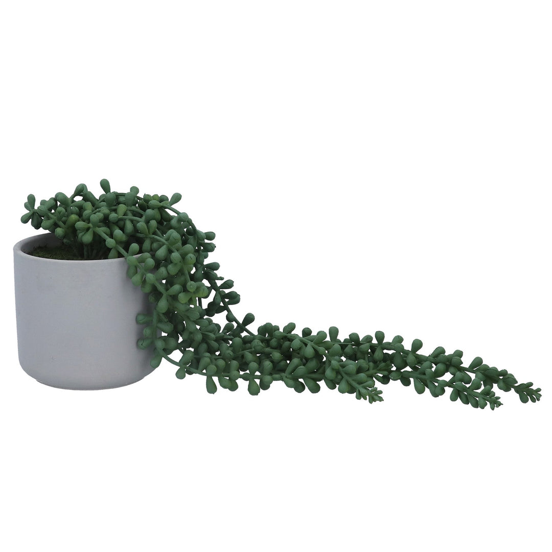 Faux String of Beans in Pot