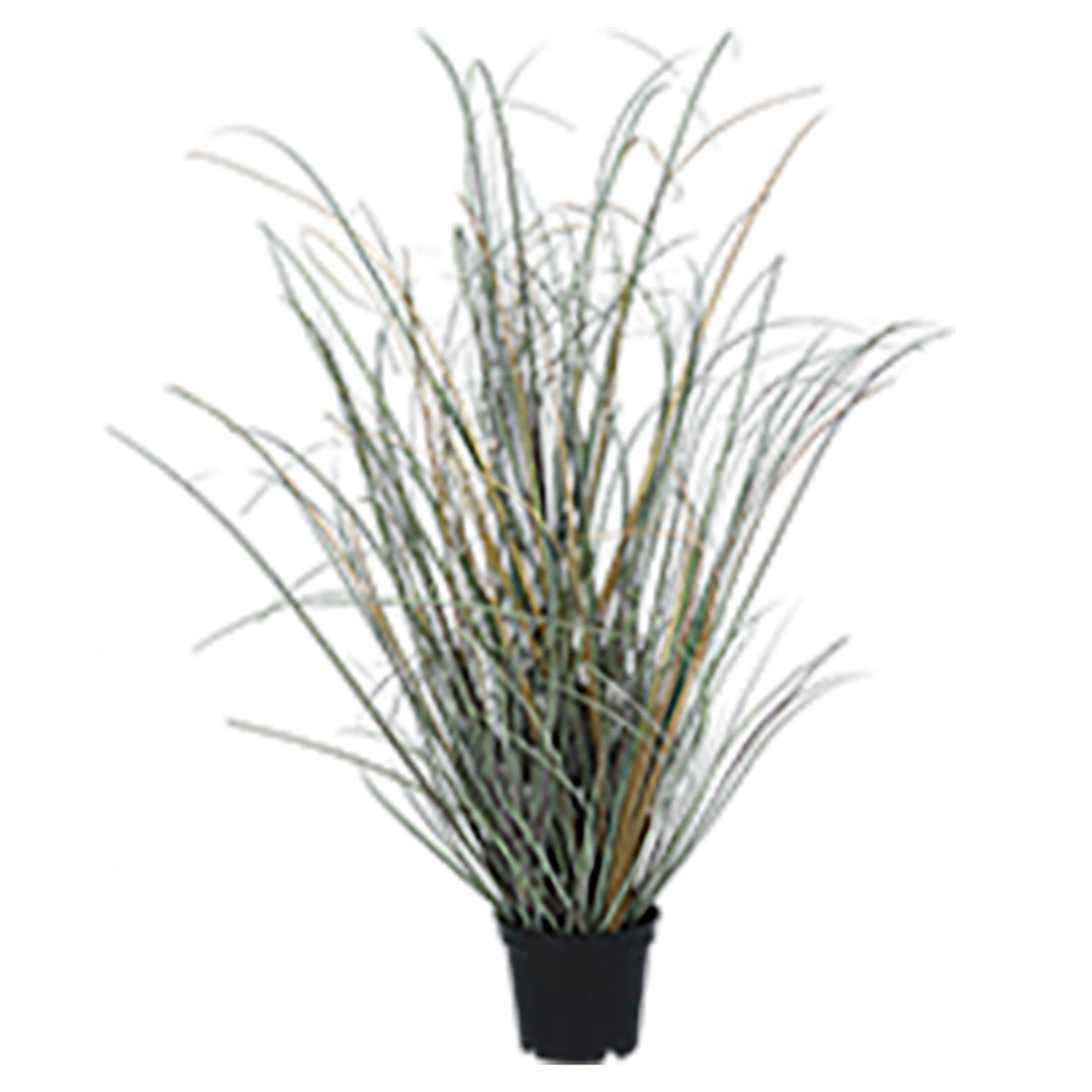 Silver Green Mix Faux Potted Grass,  (LxWxD) 52x33x33cm