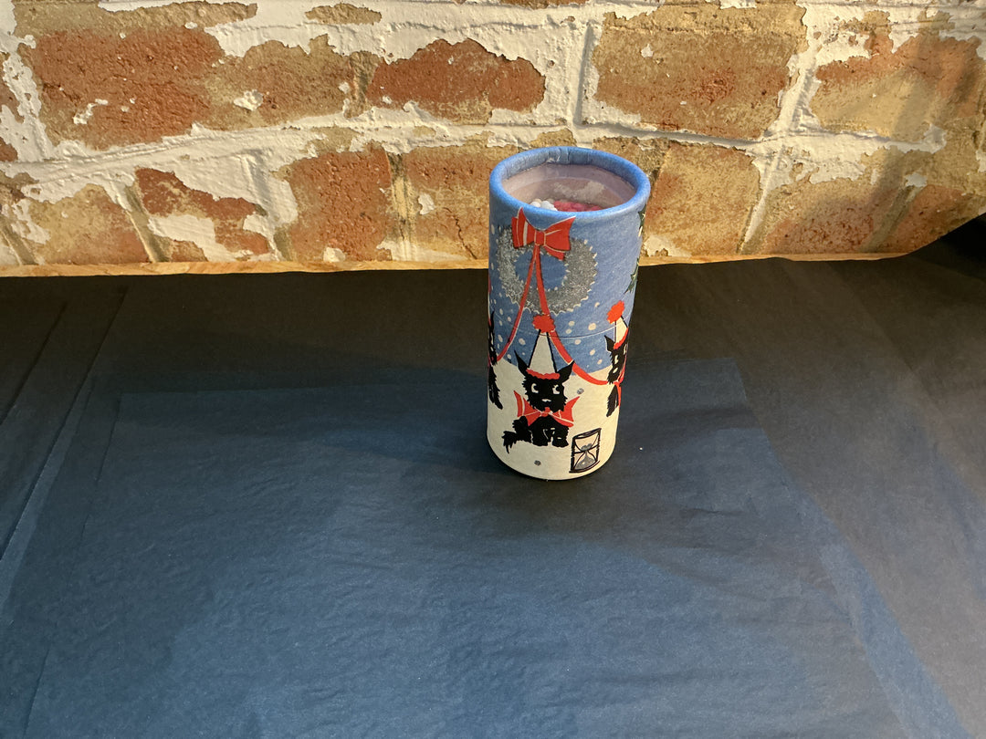 Festive Scotty Dog Large Cylinder Matches